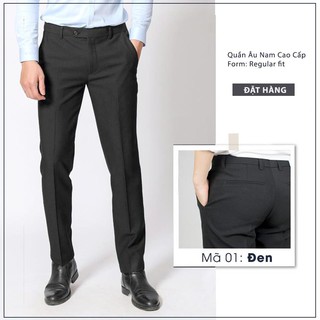 [HÀNG CAO CẤP] Quần Âu Công Sở Màu Đen, Xanh Than Chất Vải 79 Xịn_Q05