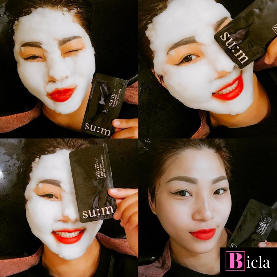 Mặt Nạ Thải Độc Sum Hàn Quốc-Mask Sủi Bọt Hút Chì