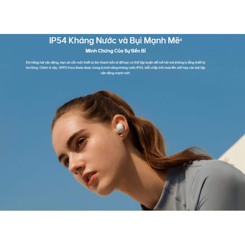 Tai nghe Bluetooth True Wireless OPPO ENCO Buds Chính Hãng