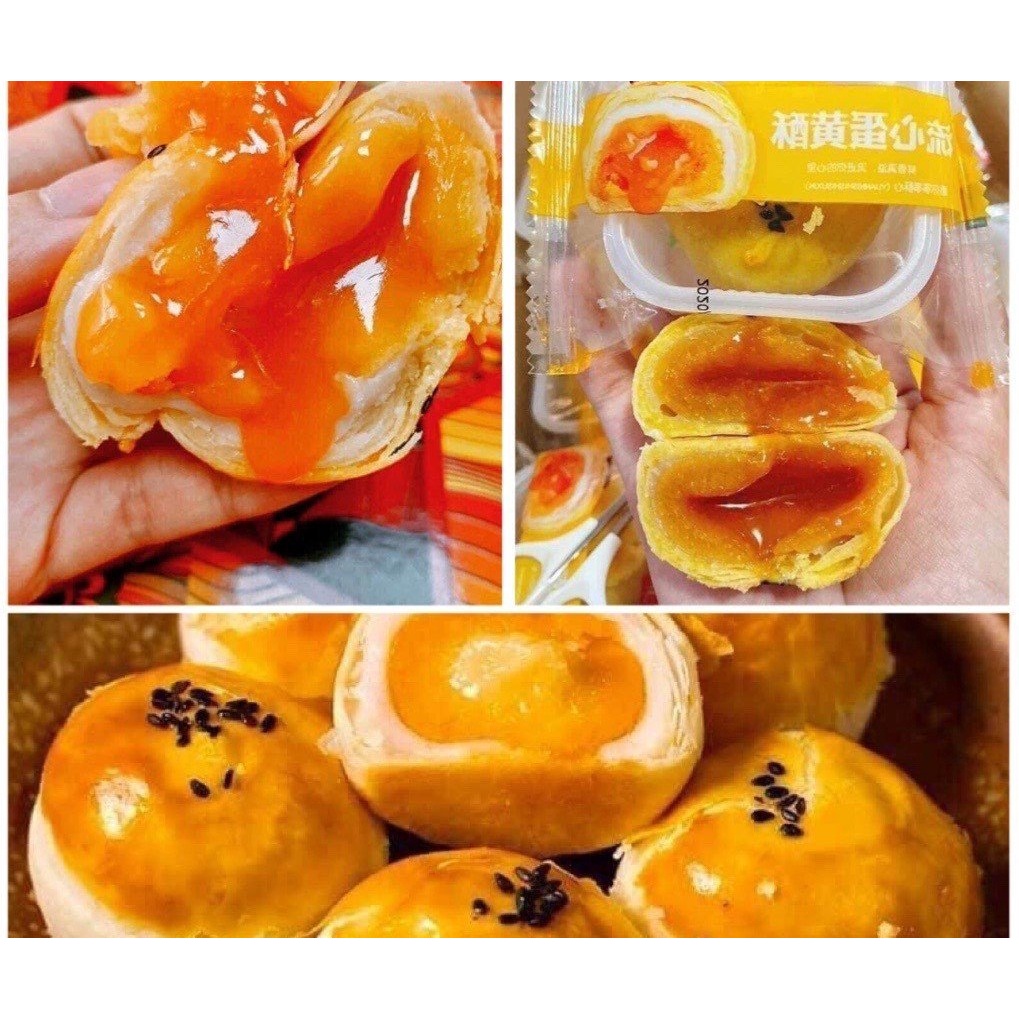 Bánh Trứng Liu Xin Su Đài Loan - Banh Trứng Chảy Siêu Ngon - Thùng 2,5 kg