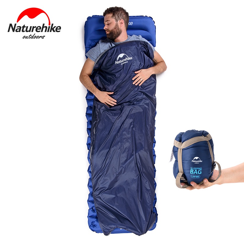[CHÍNH HÃNG] TÚI NGỦ DÃ NGOẠI, CẮM TRẠI SIÊU ẤM NATUREHIKE LW180 NH15S003-D | BigBuy360 - bigbuy360.vn