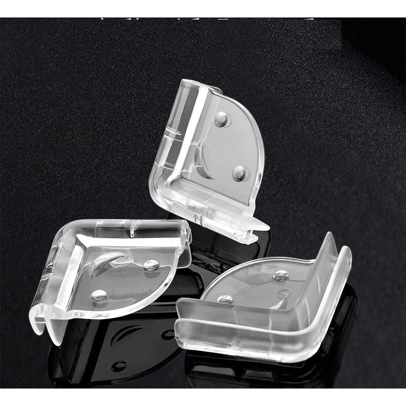 Miếng Silicon Bịt Góc Bàn An Toàn Cho Bé (Tặng kèm miếng dán 3M)