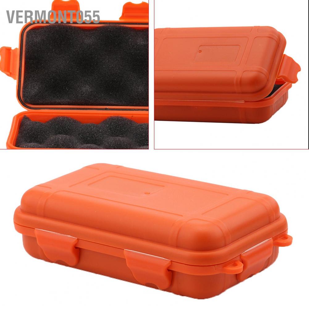 Vermont055 2 Colors Sizes Outdoor Survival Shockproof Waterproof Storage Box Sealed Container Case