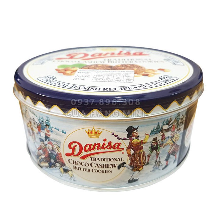 Bánh Quy Bơ Danisa Hạt Điều 200g