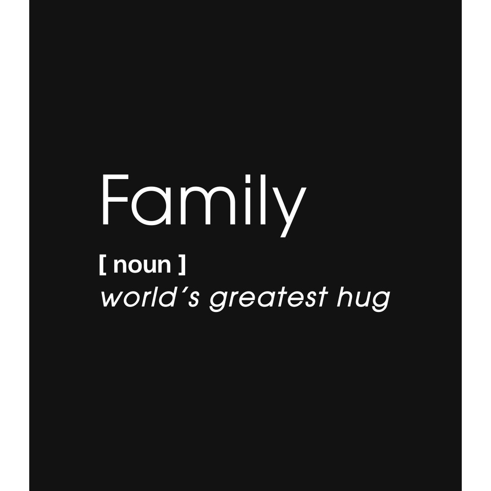 7As5 /Áo thun nam 100% Cotton in " FAMILY" - Màu đen thương hiệu Coolmate:!