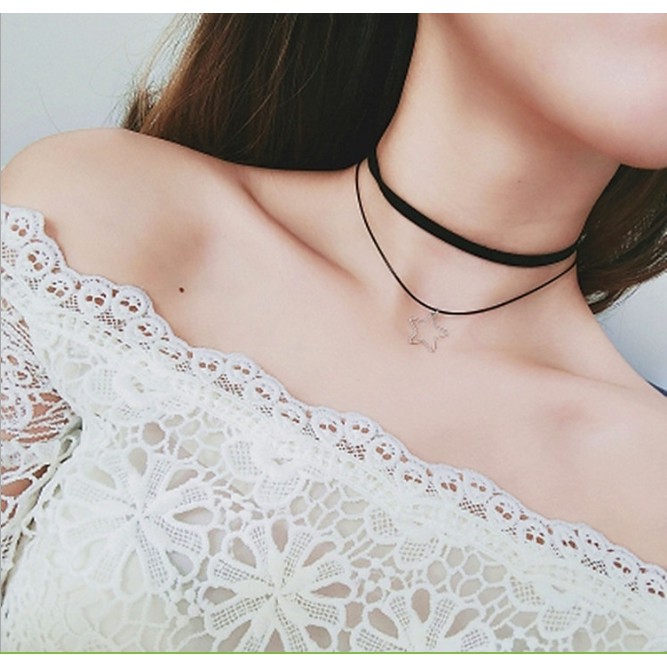 Choker vòng choker vòng cổ choker vòng cổ độc đáo cá tính hình ngôi sao