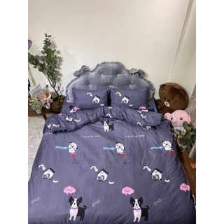Bộ 5 Món Vỏ Chăn Ga Gối Cotton poly Hàn Quốc (được chọn mẫu)