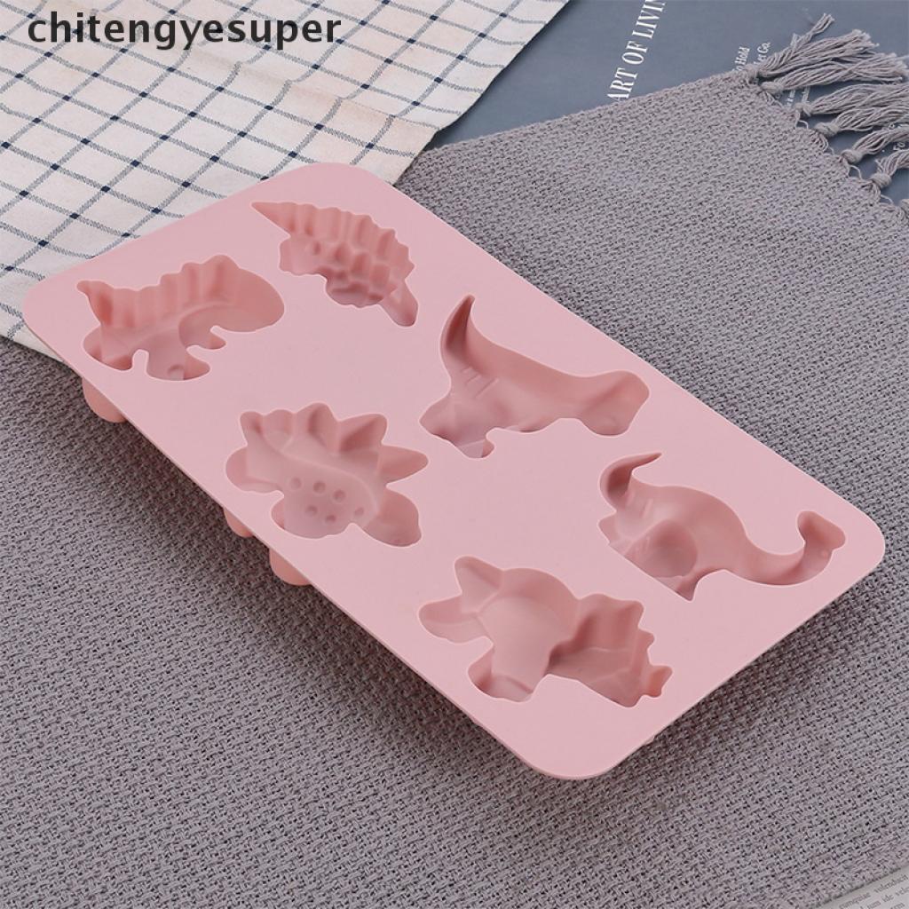 Khuôn Silicone Tạo Hình Làm Bánh Kẹo Hình Khủng Long 3d Diy