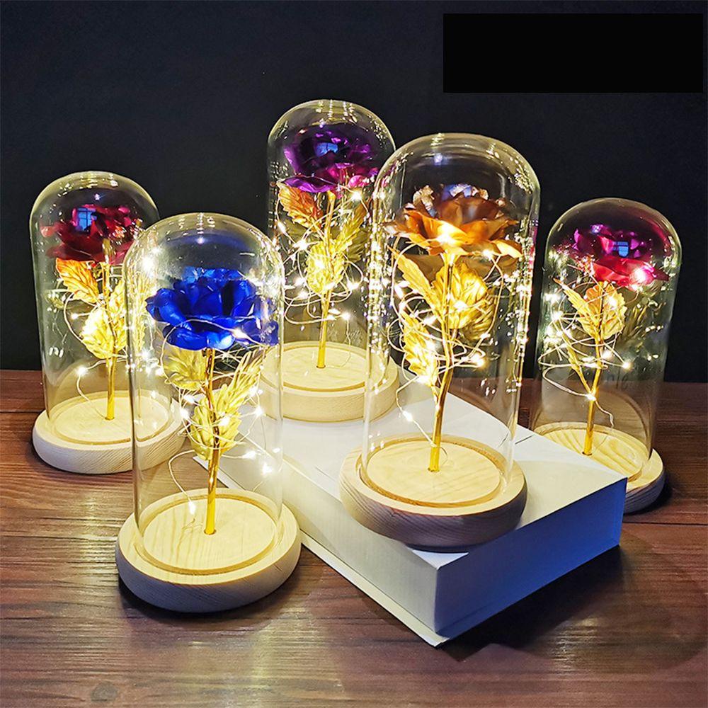LANSEL Đèn LED Hình Bông Hoa Mạ Vàng Độc Đáo Dùng Trang Trí Nhà Cửa