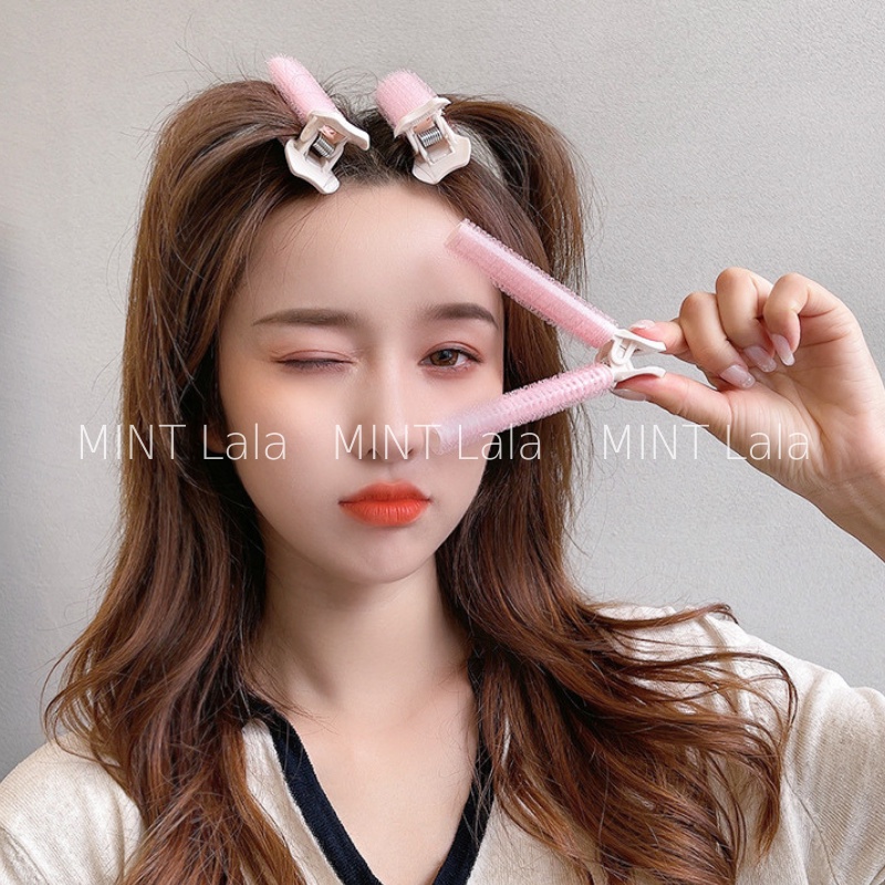 Kẹp Uốn Tóc Mái Dạng Lô Cuốn Làm Phồng Tóc Tiện Lợi