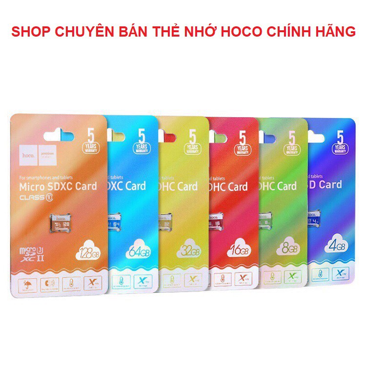 Thẻ Nhớ Micro SD Hoco, Class 10 Chính Hãng - bảo Hành 12 Tháng