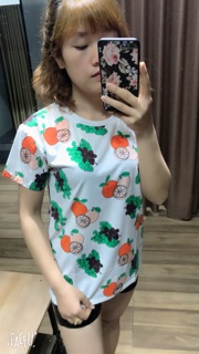 Áo phông khoét cổ