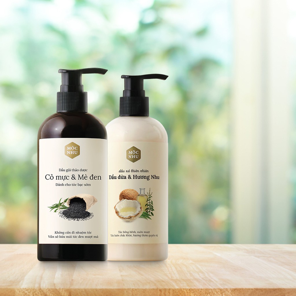 DẦU GỘI CỎ MỰC ✅MỘC NHU✅ - Dầu Gội Dưỡng Tóc Đen Từ Gốc, Chăm Sóc Tóc, Ủ-Hấp Tóc, Nhuộm Đen Tự Nhiên | BigBuy360 - bigbuy360.vn