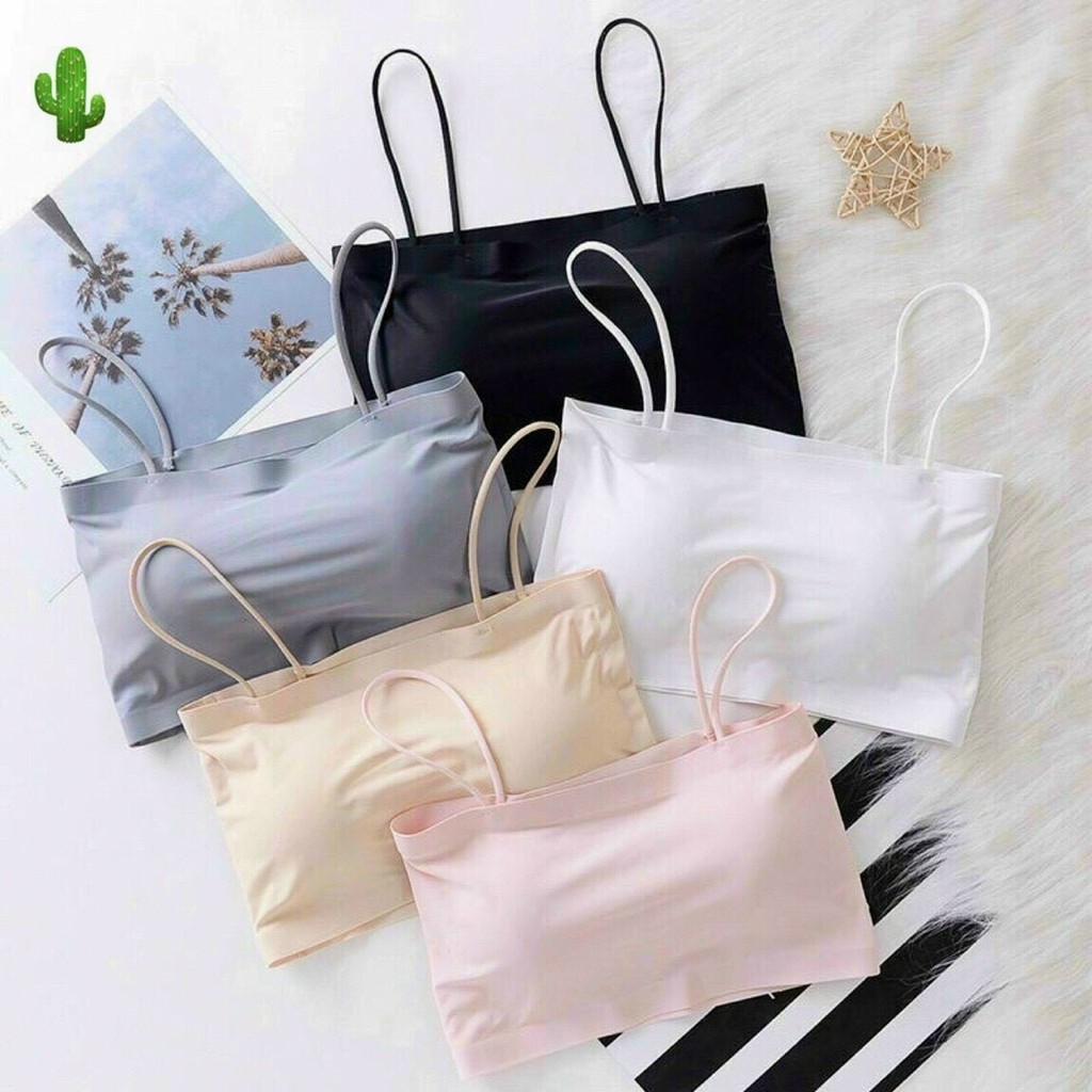 Áo hai dây bra xu dùng mặc lót trong hoặc tạo dáng xinh xinh TTPK0094