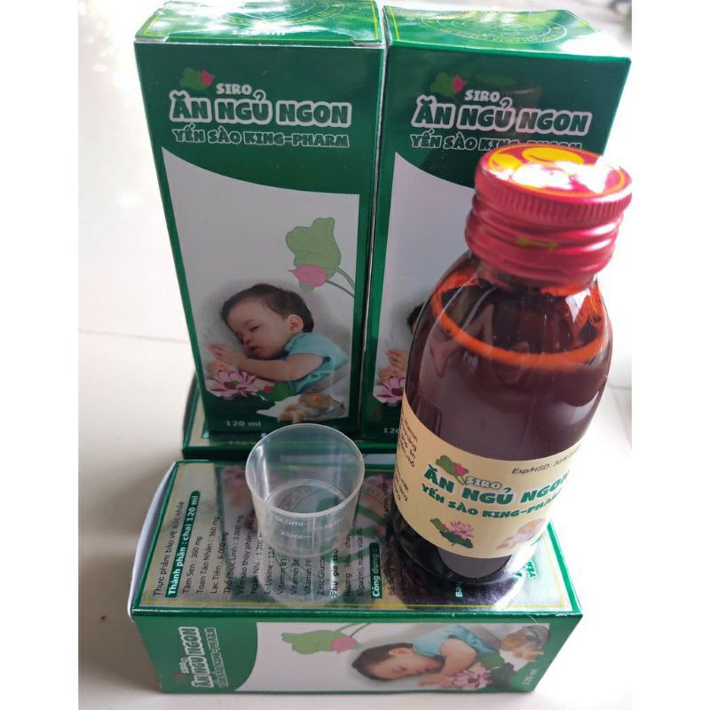 SIRO ĂN _NGỦ NGON - CHAI 120ml