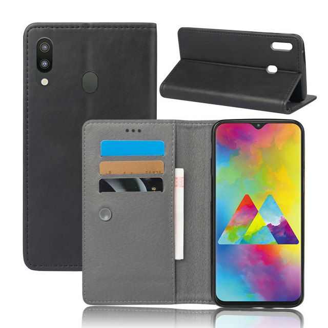 Bao da kiêm ví đựng thẻ đựng tiền tiện lợi Samsung Galaxy M20