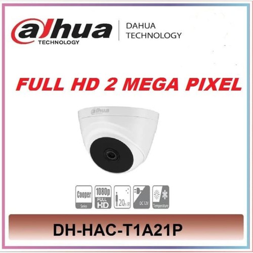 Camera Dome HDCVI hồng ngoại 2.0 Megapixel DAHUA HAC-T1A21P