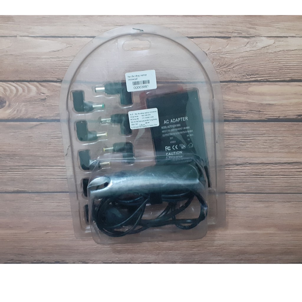 Sạc laptop đa năng Universal Adapter 120W