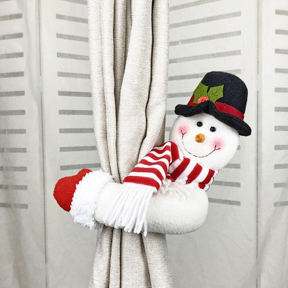 Dây Buộc Rèm Cửa Hình Ông Già Noel Hoạt Hình Trang Trí Phòng Ngủ