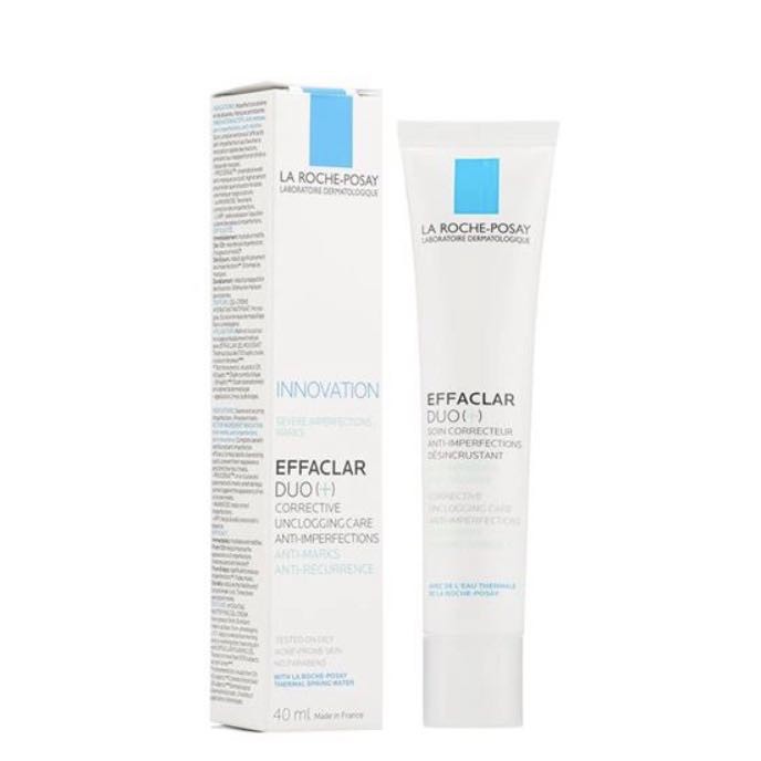 Kem giảm mụn La Roche Posay Effaclar DUO+ Ngừa Thâm, Thông Thoáng Lỗ Chân Lông.