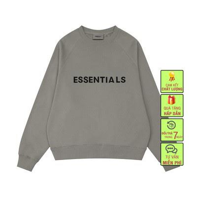 Áo Sweater ESSENTIAL Nam Nữ Unisex,Chất Nỉ dày dặn, Phom thụng Unisex. | BigBuy360 - bigbuy360.vn