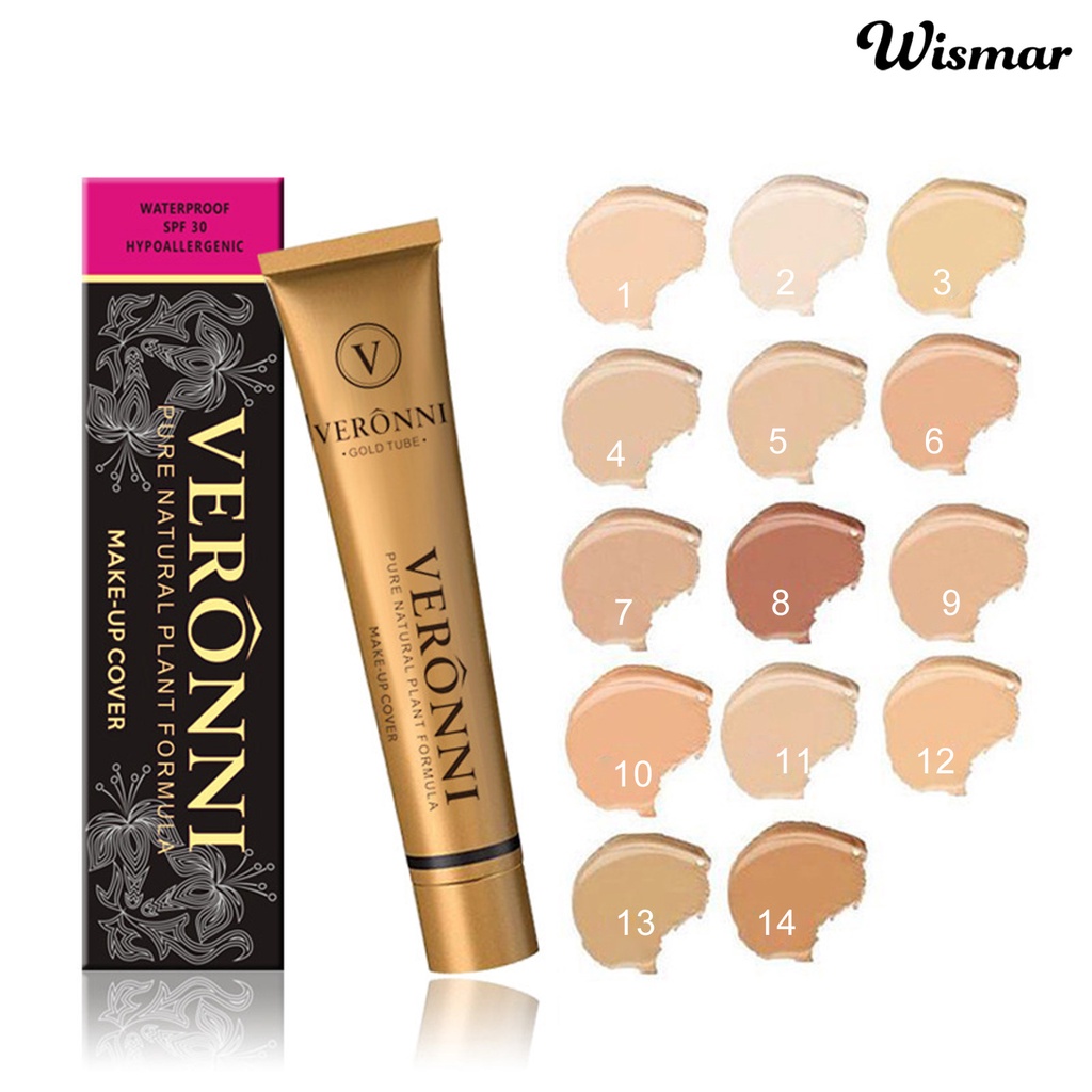 Kem nền che khuyết điểm dạng lỏng 30ml chống thấm nước che phủ hình xăm
 | BigBuy360 - bigbuy360.vn