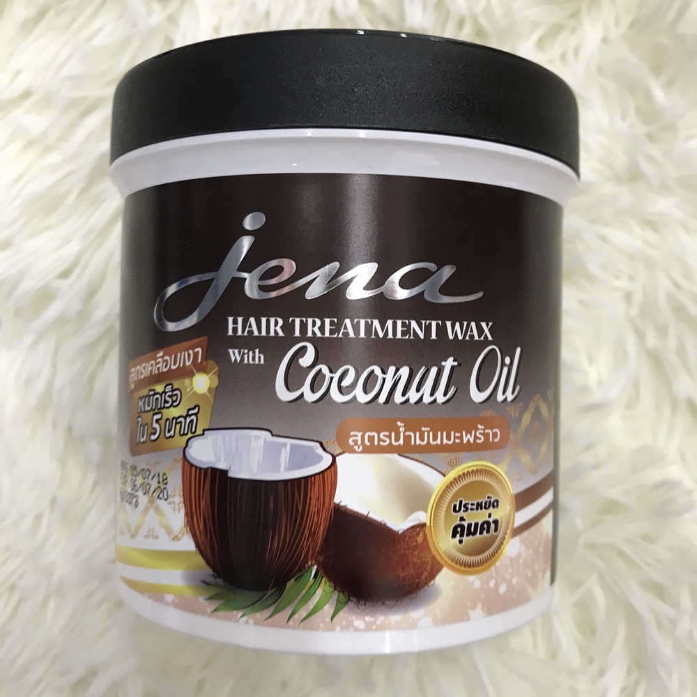 Kem Ủ Tóc Bơ, dừa Jena Hair Treatment Wax 500ml (Thái Lan)