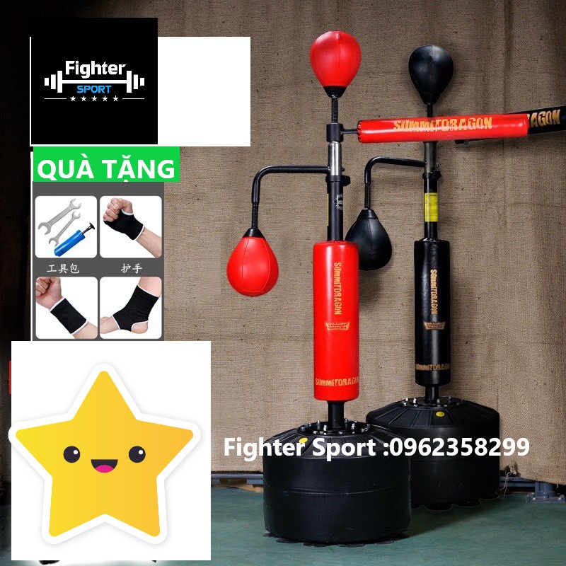Kho trụ đấm  Boxing Pro tập phản xạ trẻ em và người lớn nhập khẩu chính hãng