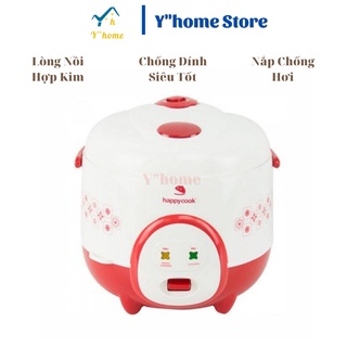 Nồi cơm điện nắp gài 1.2 Lít Happy Cook, Nồi nấu cơm điện tử Rẽ Đẹp Bền
