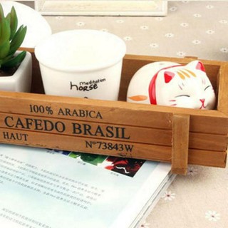 chậu gỗ trồng cây (22*8.5*5)cm