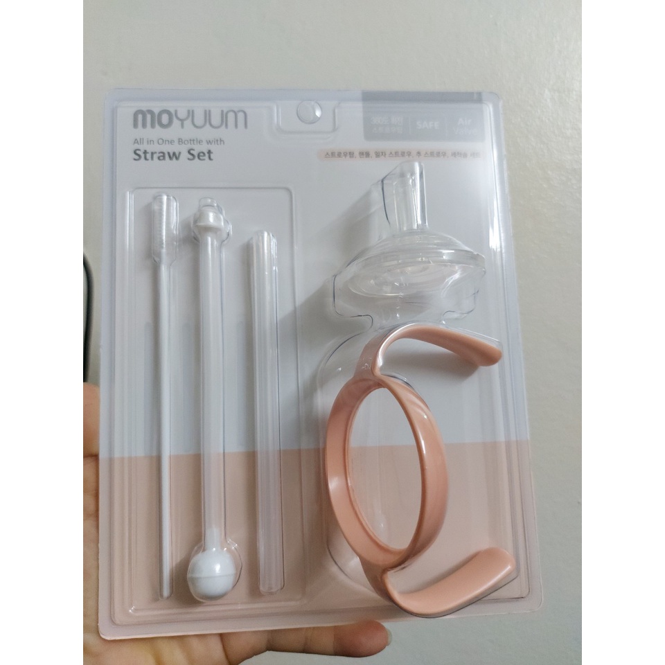 Tay cầm/ ống hút rời bình bebepick,Moyuum, tovi