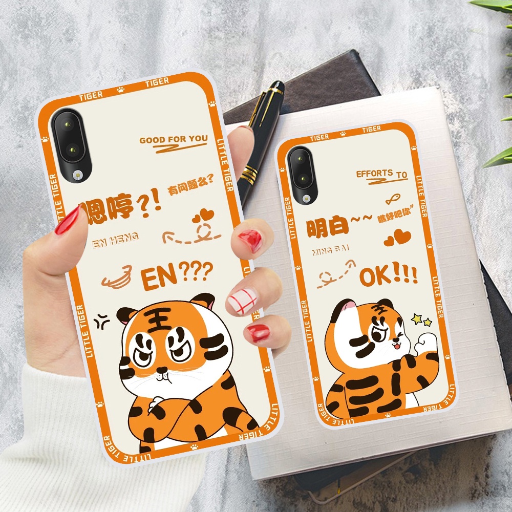 Ốp Vsmart Star in hình cặp đôi doremon, hổ, khủng long dễ thương