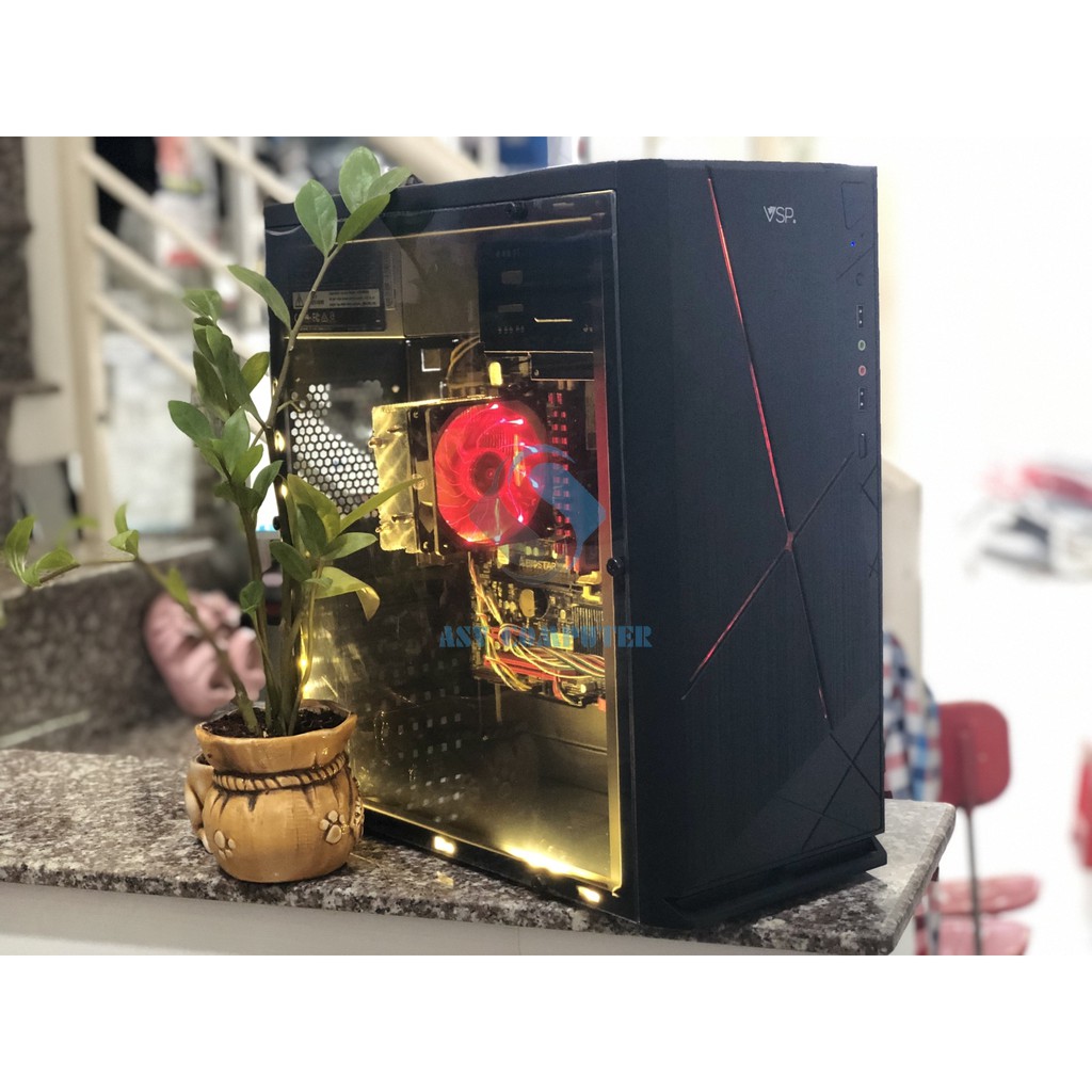 PC chơi game A8 6600k 3.9Ghz/ Ram 8G/ Vga 4G/ Hdd 250G/ Case nguồn như hình