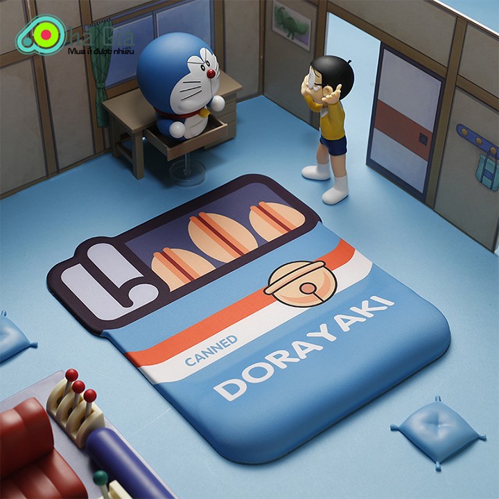Bàn Di Chuột Nhân Vật Hoạt Hình Doremon, Bộ Lót Chuột Máy Tính