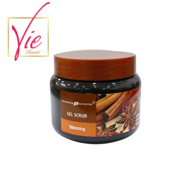 Scrub Tẩy Da Chết Quế Hồi Nga Và Café Slimming Gel Coffee &amp; Cinnamon Cloves Eksklyuziv Kosmetik 380g