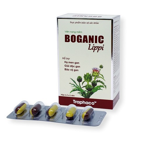 BOGANIC LIPPI -  HẠ MEN GAN - GIẢI ĐỘC GAN - BẢO VỆ GAN