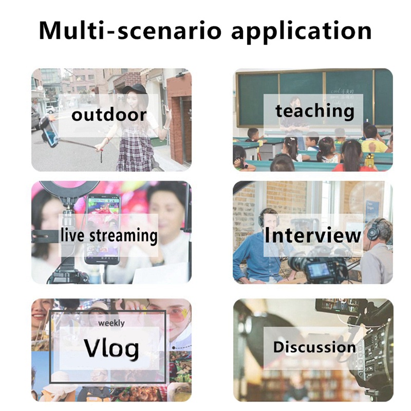 Micro Lavalier Không Dây Cho Ghi Âm Video / Game / Live Streaming Cho Điện Thoại Android Loại C