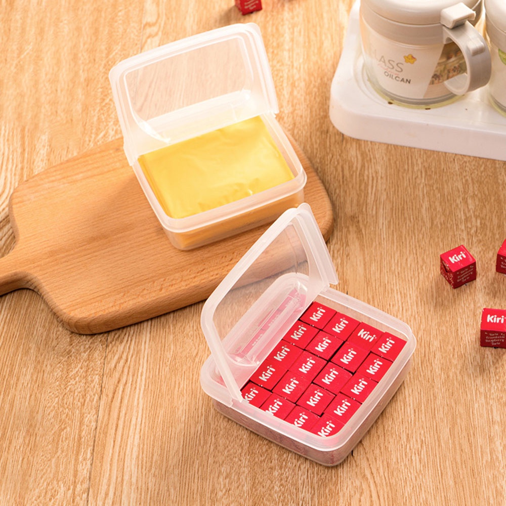 Set 2 Hộp Bảo Quản Thực Phẩm Nắp Lật Tiện Dụng