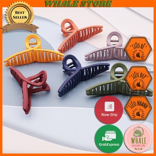 Kẹp Tóc Càng Cua Hàn Quốc Nhiều Màu Sắc Phong Cách Dễ Thương Whale Store - WSTKTB6512