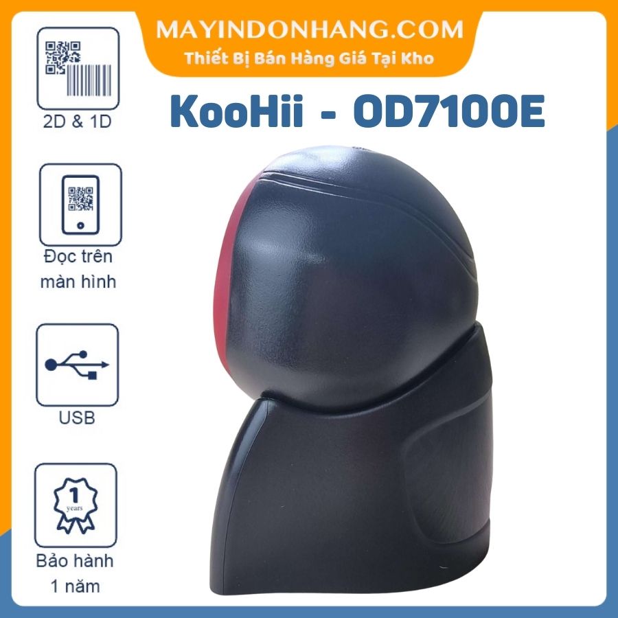 Máy đọc mã vạch 2D Syble XB-2R Máy Đọc Mã QRcode Trên Điện Thoại để bàn KooHii OD7100E Giá Siêu Rẻ -