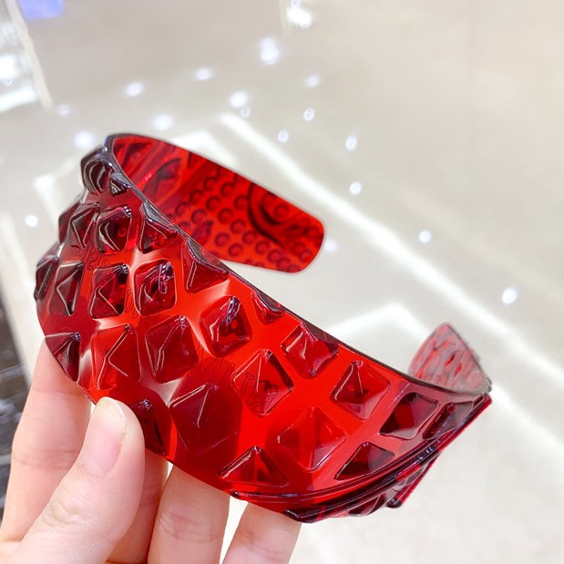 Cài Tóc Haimeikang Trong Suốt Họa Tiết Quả Dứa Xinh Xắn Thời Trang Cho Nữ