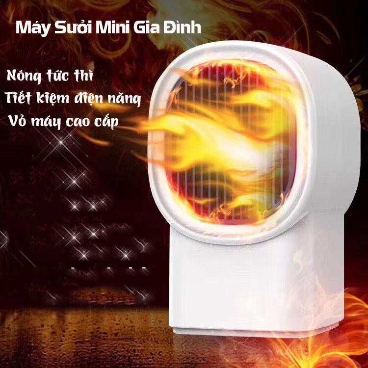 Máy Sưởi Mini Để Bàn - dùng trong văn phòng, phòng khách, phòng ngủ