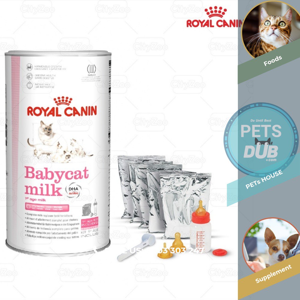 SỮA CHO MÈO CON ROYAL CANIN BABYCAT MILK (300g) (PETs dub)