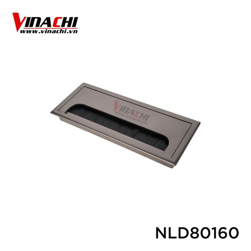 Nắp Luồn Dây Điện Chữ Nhật Nhựa - Nắp Luồn Dây Điện Chữ Nhật Nhựa tạo lỗ luồn dây điện qua mặt bàn dùng cho bàn làm việc