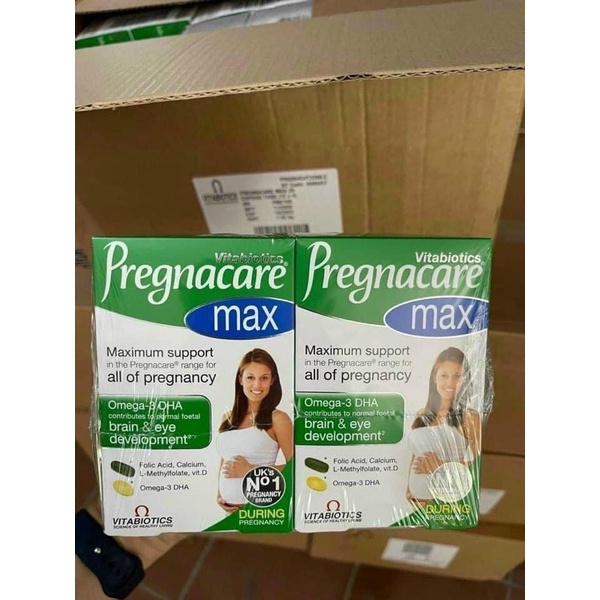 Viên uống bổ sung Vitamin cho bà bầu Pregnacare Max