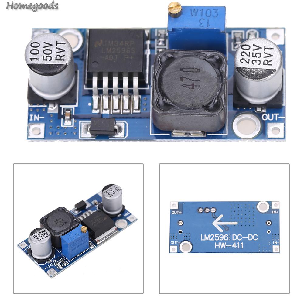 Set 2 mô đun hạ áp nguồn điện DC-DC 3A LM2596S-Goods