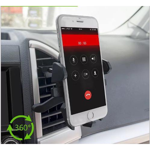 GIÁ ĐỠ ĐIỆN THOẠI XOAY 360 DÙNG TRONG XE OTO CHẮC CHẮN TIỆN LỢI HANG CHUẨN AUTH | BigBuy360 - bigbuy360.vn