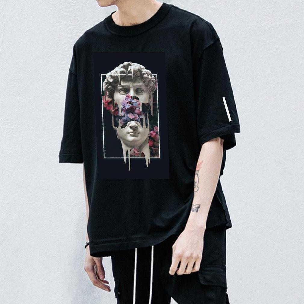 ✿ Áo thun overtee rose face Fox _ unisex ✿