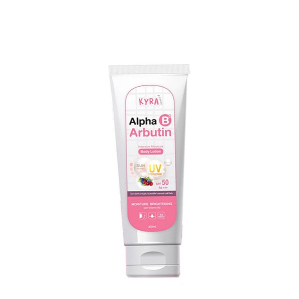 Lotion kích trắng toàn thân Kyra Alpha Arbutin B3 Intensive Moisture