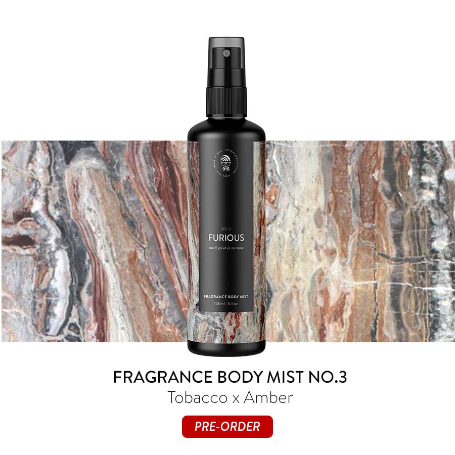 Xịt toàn thân - Furious- Mùi hương Tobacco x Amber
